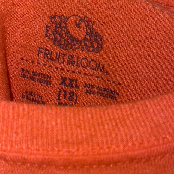 Orange Basic Shirt - Picture 3 of 3